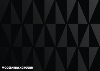 geometric gray and black background design