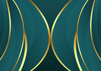 abstract background tosca and golden luxury