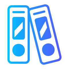 archive gradient icon