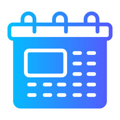 calendar gradient icon