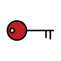 Keyword Research Seo Filled Outline Icon