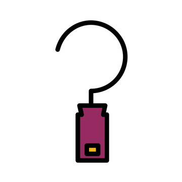 recommend clip art: Farm Sickle Tool Filled Outline Icon