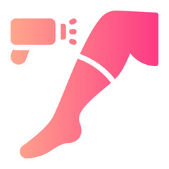 tanning gradient icon