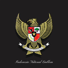 garuda pancasila indonesia national emblem