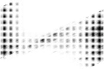 Halftone gradient sun rays pattern. abstract halftone vector dots background. monochrome dots pattern. pop art, comic small dots. star rays halftone poster. shine, explosion. sunrise rays background - obrazy, fototapety, plakaty