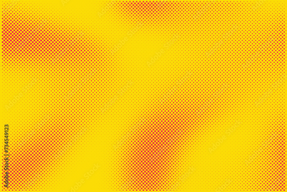Poster halftone background vector, abstract backdrop design with two tone pattern and copy space for edit y