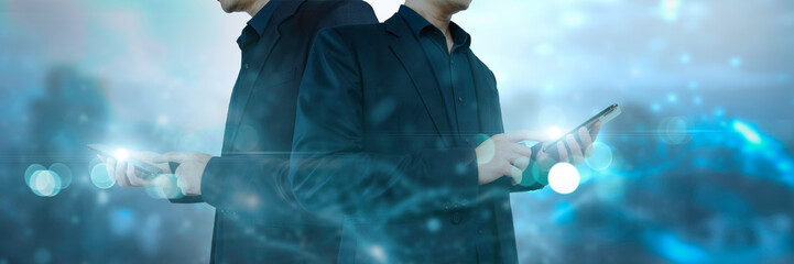 future network concept Hand touching the Metaverse Universe, A Conceptual Shift in Digital...