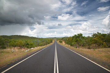 Outback Road, Queensland, Australia