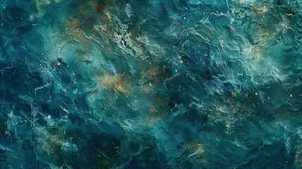 Ocean water texture - obrazy, fototapety, plakaty