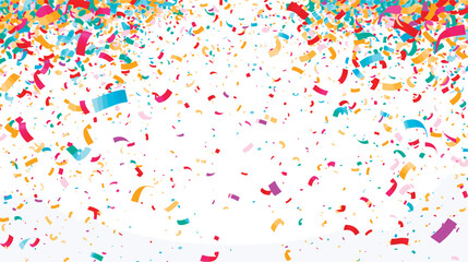Celebration confetti falling background