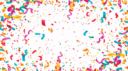Celebration confetti falling background