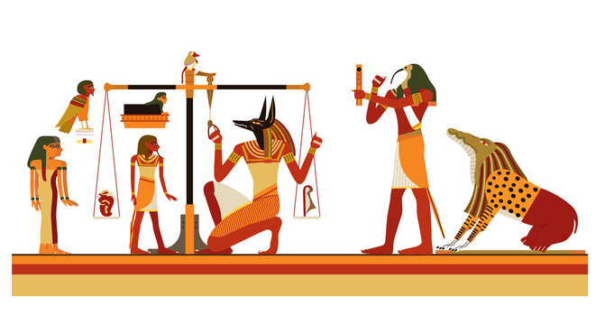 El juicio de Anubis