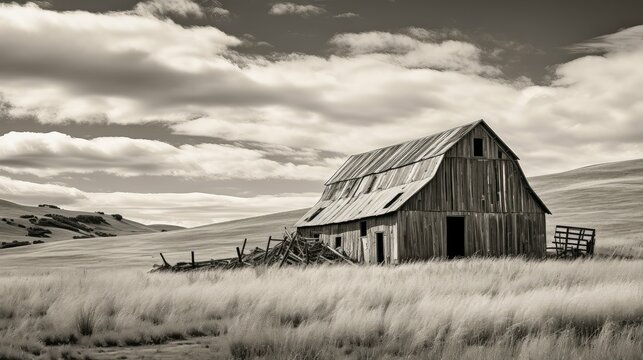 rustic black and white barn black