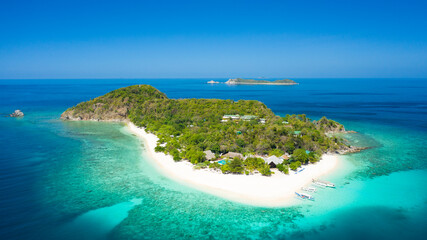 Club Paradise, Philippines, Coron, Palawan, Drone, Aerial , Coron, club paradise, sea, beach,...
