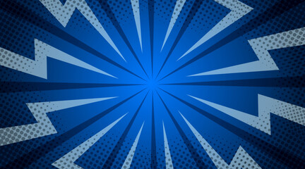 Halftone texture comic book superhero vector background