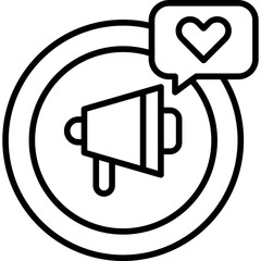 Social Media Marketing Icon
