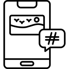 Hashtag Icon