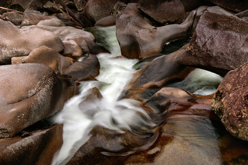 At the Babinda Boulders, Babinda, Queensland, Australia