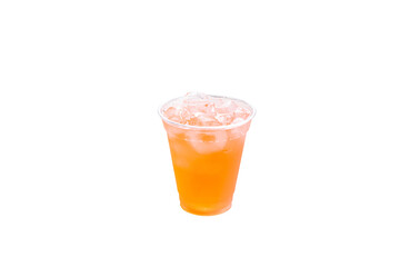 Glass of Orange Juice Beer Transparent PNG Mock Up for Beverage Photo Product