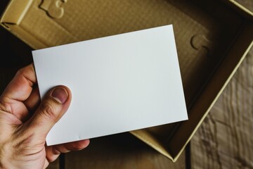 Obraz premium bathed in soft light, contemplates a rolled-up piece of paper, its contents hidden from view