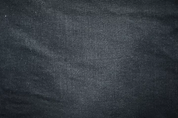 Foto op Aluminium black denim clothing texture background, textile of pants fashion © sutichak