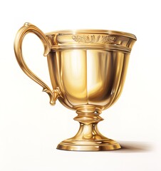 Fototapeta na wymiar gold trophy