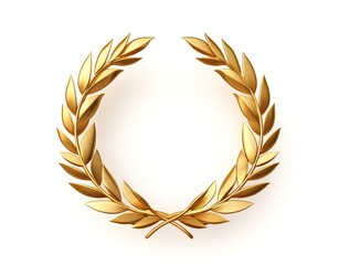 award winning laurel wreath icon illustration