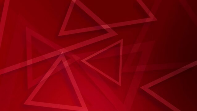 Abstract geometry background 4k. Abstract geometry background with beauty red gradient color. Abstract geometry background with triangle shape. Abstract geometry background for wallpaper, backdrop