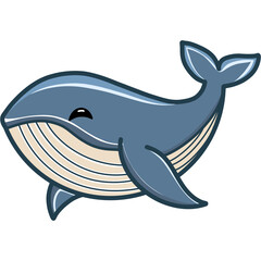 Blue whale cute 