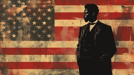 Greeting Card and Banner Design for Dred Scott Case Background