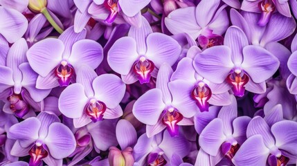 Fototapeta na wymiar colorful orchid flower pattern