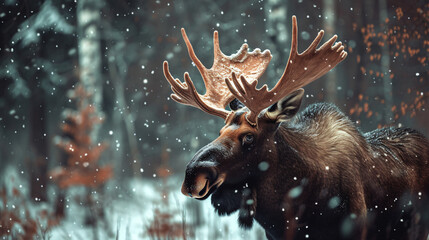 Adorable moose