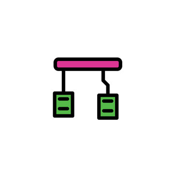 recommend clip art: Pedal Drive Brake Filled Outline Icon