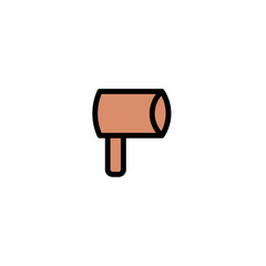 Hair Dryer Beauty Filled Outline Icon