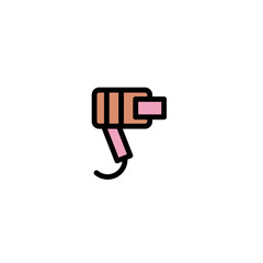 Hair Dryer Salon Filled Outline Icon