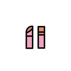 Hair Lipstick Saloon Filled Outline Icon