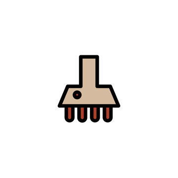 recommend clip art: Hair Pin Hair Filled Outline Icon