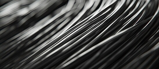 Obraz premium Metal reinforcement rods used in construction projects.