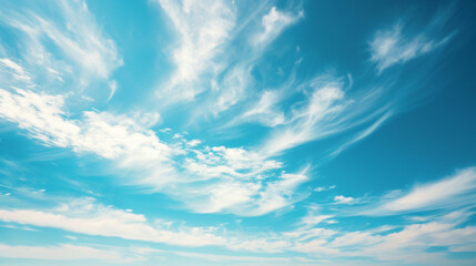 Naklejka na ściany i meble background blue sky