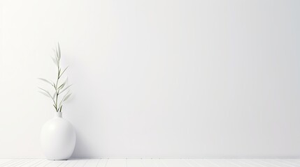 Minimalistic white texture with soft lighting