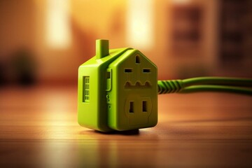 Green plug - electricity price for house & apartment. Generative AI