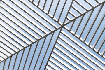 Abstract architecture design. Abstract background. Architectural geometrical background. Geometrical architecture. Geometric abstract architectural background. Modern building Space