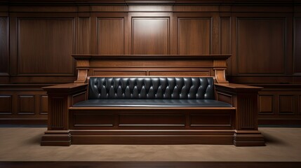 jury courtroom bench