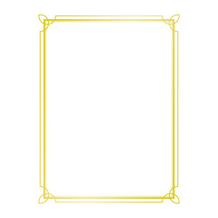 Chinese border frame