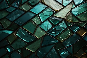 Abstract glass background with glass. Created with Ai