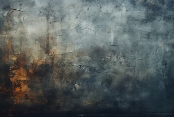 Old grungy wall background or texture. Created with Ai