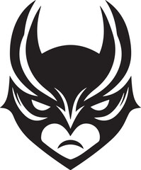 Bat Man Mask Vector Design - obrazy, fototapety, plakaty