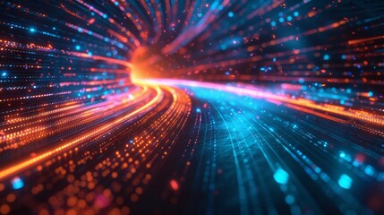 Experience  connectivity with our advanced high-speed data transfer technology for lightning-fast global communication.