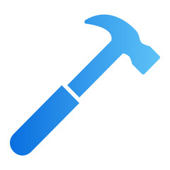 hammer gradient icon