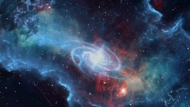  a captivating astrophotography image. space background. seamless looping overlay 4k virtual video animation background 